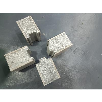 China 75/90/100/120/150Mm Light Weight EPS Cement Perforated Particle Board for sale