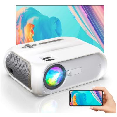 China Stream Mini Data Show Tablet Laptop Digital Smart Video Projector Runs 6000 Lumens Cinema Projector Home Phone Mirroring CE RoHS FCC Passed for sale