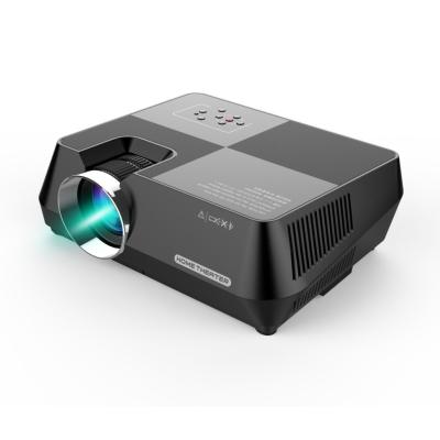 China Cheapest 2020 Mini Projector 2800 Short Throw Lumens HD Android S8 Mobile Outdoor Projector Price With CE RoHS FCC Certificates for sale