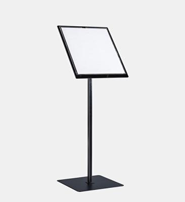 China Iron Poster Metal Frame Promotional Telescopic Display Stands for sale