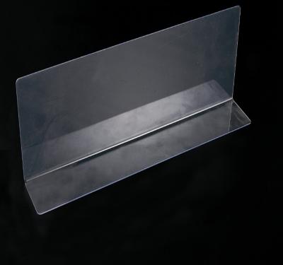 China PS Material Supermarket Retail PS Shelf Divider for sale