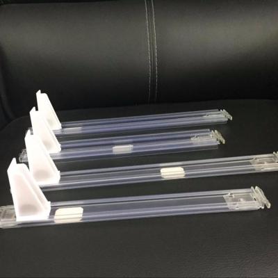 China 286mm Freezer Shelf Divider Plastic Tray Shelf Pusher Divider Supplier for sale