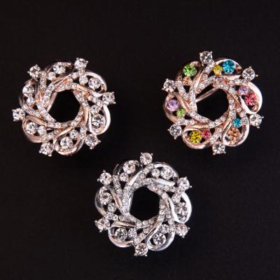 China Hot popular brooch women's alloy style suit brooch fashion high-end brooches coat accessories scarf silk buckle for sale