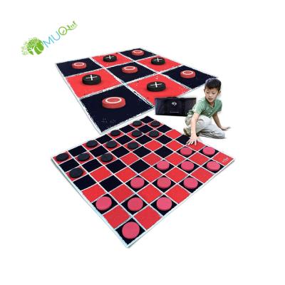 China YumuQ Canvas 2 IN 1 Giant Controllers and Tic Tac Toe Game with Canvas Mat, Controllers and Tic Tac Game Set for Outdoor Garden, Yard Games for sale