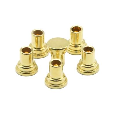 China Low MOQ Semi-hollow Copper Rivets Industry Step Brass Rivet for sale