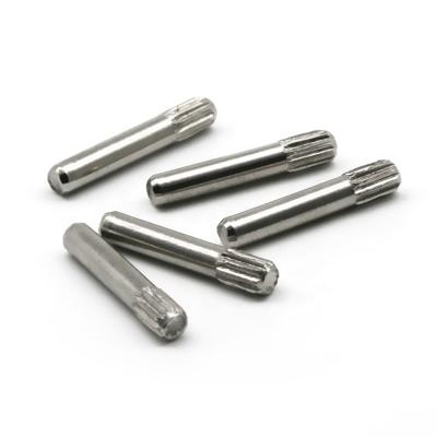 China High Quality Industry Customization 2Mm Material Stainless Steel Straight Knurled Pins for sale