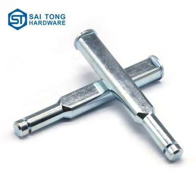 China Industry Perfect Quality Blue Galvanized Iron Stepped Stud for sale