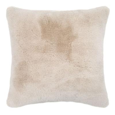 China Anti-Pull Factory Direct Sale Luxury Faux Fur December Solid Pillow For Sofa Use for sale