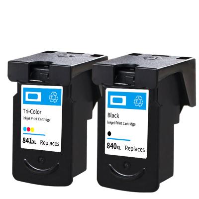 China Re-manufactured Colorpro 840 841 Re-manufactured ink cartridge compatible for Pixma MG2180/3180/3580/3680/4180/4280 with PG-840XL CL-841XL for sale