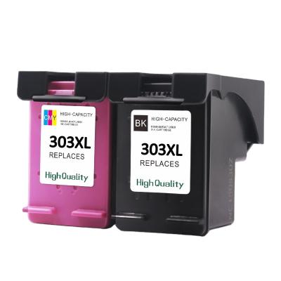 China Re-manufactured remanufactured ink cartridge for 303XL compatible for H-303XL for photo 303 printers 622076230/6232/6234/7130/7134/7830 for sale