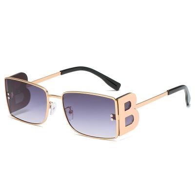 China Fashionable Men Women Retro Metal Sunglasses UV400 Shades Sunglasses for sale