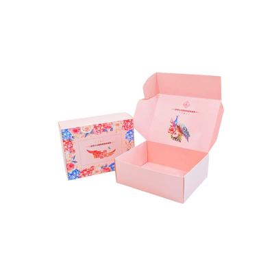 China Recycled Materials Foldable Custom All Size And Logo Printing Flat Box Packaging With Low Price for sale