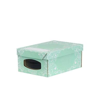 China Recycled Materials Custom Paper Shipping Box For Shoe Factory Paper Box for sale