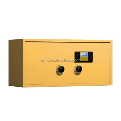 China Modern Stylish Anti-theft Secure Safe Cabinet Fingerprint Password Safe Jewelry Locker Safe Box For Money for sale