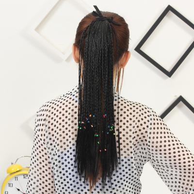 China Cheap Body Wave Boho Braided Synthetic Hair Ponytail Wigs Dreadlocks Hair Wigs Extension,Accept Small Order for sale