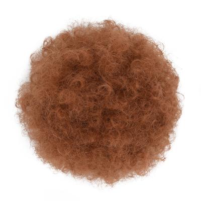 China Factory Supply Synthetic Hair Bun African Hair Bun, Afro Kinky Curly Hair Chignon Hair Blow Bun for sale