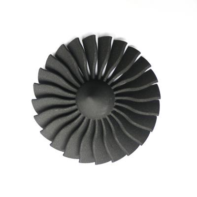 China Industrial Sla 3d Printer Black Nylon 3d Printing Service 3d Printing Impeller for sale