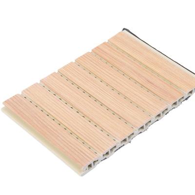 China Sound Insulation Complete Color Groove Wood Sound-Absorbing Board Ecological and Solid with Quick Release Integrated Wallboard for Wall Panels for sale