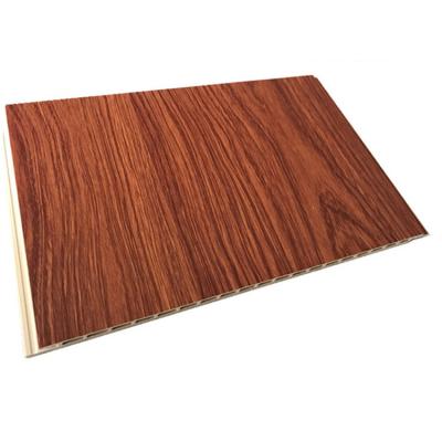 China EUROPEAN 2023 Hot-Sale Waterproof Bamboo Wood Fiber PVC Wall Panel Fireproof and Soundproof for House Decoration for Household Use for sale