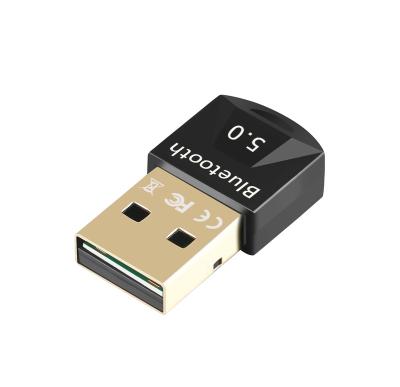 China LAPTOP USB Bluetooth Adapter PC 5.0 Bluetooth Dongle Receiver For Support Windows for sale