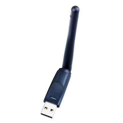 China Wifi Controlled Mini USB 2.0 WiFi Adapter WI-FI Network Card 802.11n 150M WI fi Wireless Adapter for sale