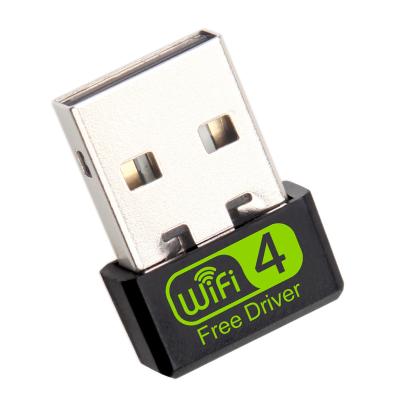 China Wifi Controlled USB Mini Wireless Adapter 150Mbps WIFI Receiver Radio With Antenna USB 3.0 Network Card for sale