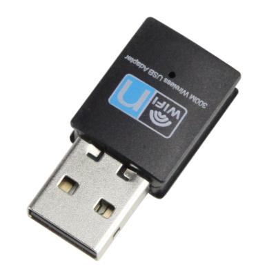 China Wifi Controlled USB Wifi Adapter 300Mbps USB 2.0 Wifi Dongle 802.11 Wireless AC Network Adapter With 2.4GHz/150Mbps Dual Band For PC for sale