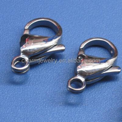 China Wholesale 304 Stainless Steel Jewelry BXG017 Stainless Steel Lobster Claw Clasp For Jewelry Making 9 /10/12/13/15 mm for sale