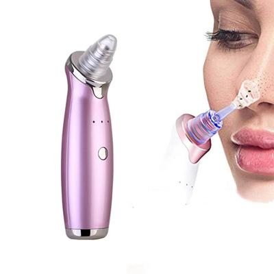 China Portable Electric Acne Treatment Pore Remover Acne Comedone Removal Tool Nose Blackhead Suction Tool Electric Facial Machine for sale