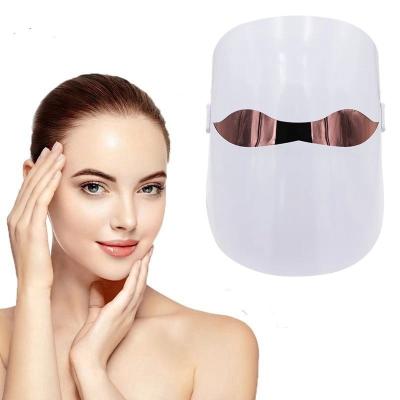 China Electronic Led Dye Removal Pdt Beauty Face Mask 3 Colors Beauty Machine PDT Treatment Led Light Therapy Beauty Mask for sale