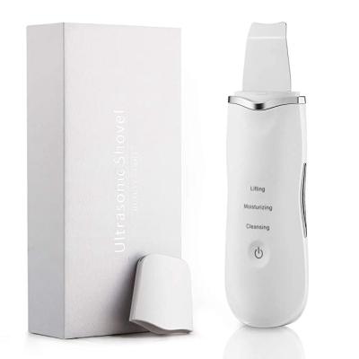 China Skin Tightening Home Meiking Professional Skin Cleanser Ultrasonic Cleansing Electronic Tool Skin Spatula Ion Beauty Skin Peeling Machine for sale