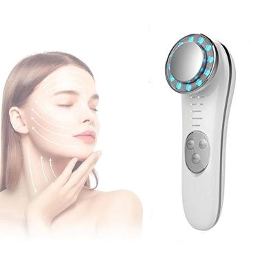 China Meiking Professional Electronic Heating Equipment EMS Heating Anti-Puffiness Home Skin Anti-Puffiness Led Skin Tightening Device for sale