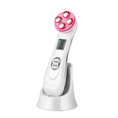 China Face Lift Led Light EMS Microcurrent Face Lift Machine Face Beauty Device Skin Care Beauty Massager Led Skin Tightening Device for sale