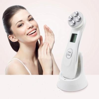 China New Fashion Face Lift 2022 Face Lift Device Korea Anti Aging Beauty Facial Machine LED Light Portable Home Use Beauty RF for sale