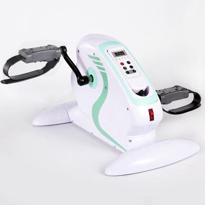 China Commercial Use Electronic Portable Mini Legs Foot Cycle Under Desk Elliptical Step Machine Trainer Pedal Tester Cross Bike For Elderly for sale