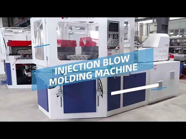 ZQ40 IBM Injection Blow Molding Machine PP PE Bottle 40 Ton Machine