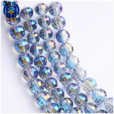 China JuleeCrystal Beaded Jewelry Wholesale Crystal Beads 8mm Faceted Crystal Round Beads For Jewelry Making for sale