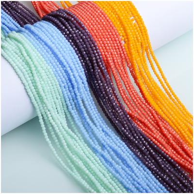 China The series of Crystal Glass Beads JuleeCrystal 2mm bead Crystal Beads For Jewelry Making faceted by 32 colorful for sale