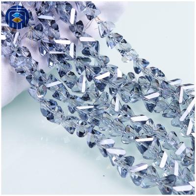 China Jewelry Beads New Style DIY Crystal Accessories Wholesale Fashion Pyramid Shape Jewelry Beads for sale