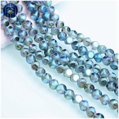 China Jewelry China Beaded Crystal Beads Strands High Quality Beads Faceted Round Glass Beads For Jewelry Making for sale