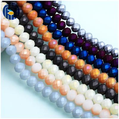 China Color Coated Beaded Crystal Bead Landing Wholesale From Jewelry Bead Manufacturer 8mm for sale