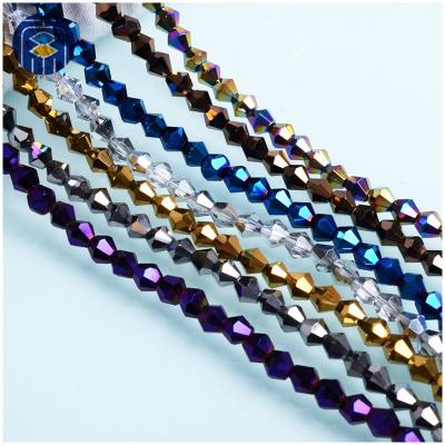 China Beaded Jewelry China Beads Manufacturers 2mm/3mm/4mm/6mm Wholesale Crystal Bicone Beads for sale