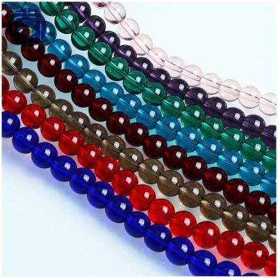 China DIY Crystal Bead DIY Round Round Crystal Bead High Grade Wholesale Red Beads For Jewelry Making for sale