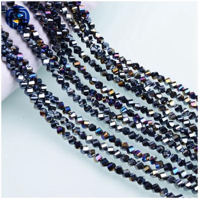 China Crystal Beads In Bulk A12 Wholesale Fashion Jewelry Beads Crystal Twist Beads In Bulk Colorful for sale