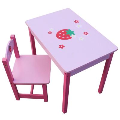 China Low Price Guaranteed Modern Quality Table And Stool Combination 45*68*10.5 Kids Furniture Sets for sale