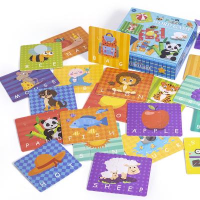 China Eductional Toys Advanced Word Puzzle From Good Quality Professional Children's China Manufacture Educational Toys for sale