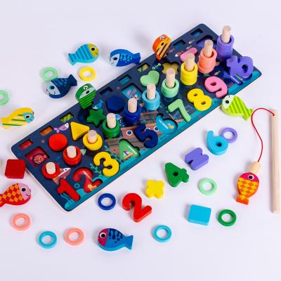 China Eductional Toys Good Quality Special Hot Selling Bottom Fishing Log Board for sale