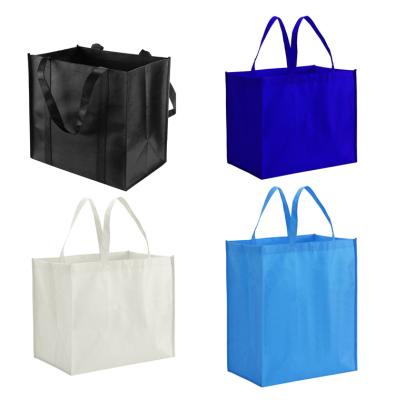 China High Quality Eco - Friendly Heavy Duty Custom Sewing Reusable Non Woven Handle Shopping Bag for sale