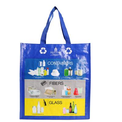 China Custom Pla Eco-friendly Tote Reuseable Bag Non Woven Bag Logo Print Foldable Laminated Shopping for sale