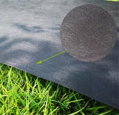 China Waterproof High Quality Black Agricultural Mulch Cloth 2m Weed Control Mat Roll Crop Cover For Farm Landscaping for sale